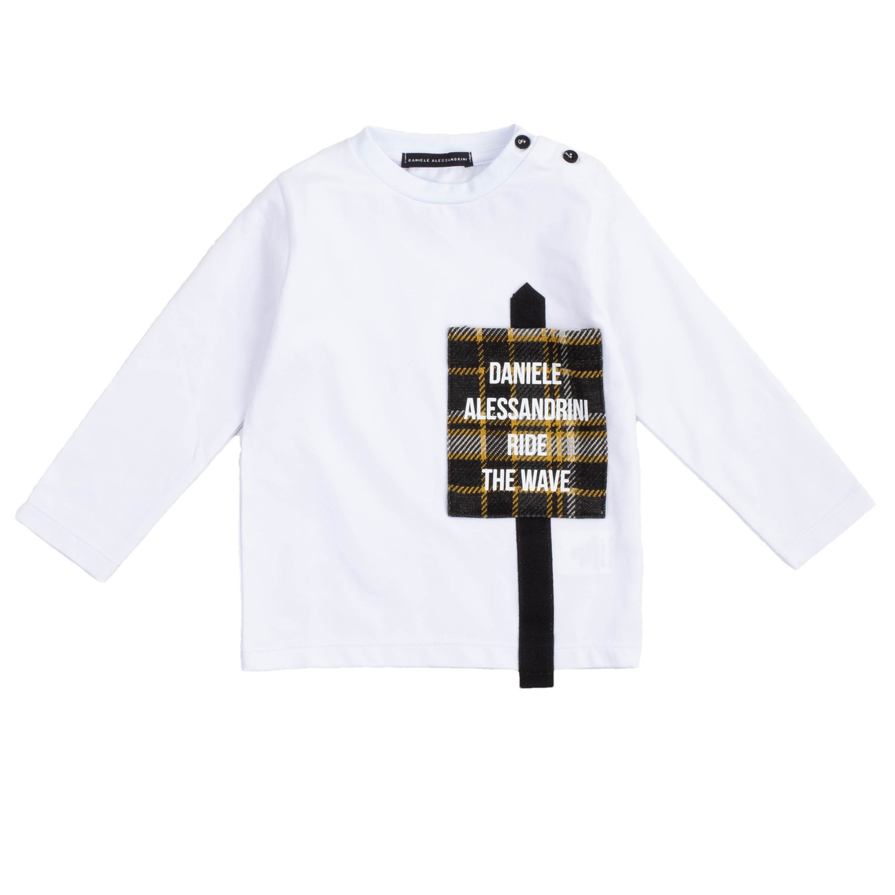 T-shirt Daniele Alessandrini Homme Bleu - Coton - Taille M - Fabriqué En Italie - Neuf Avec Étiquettes