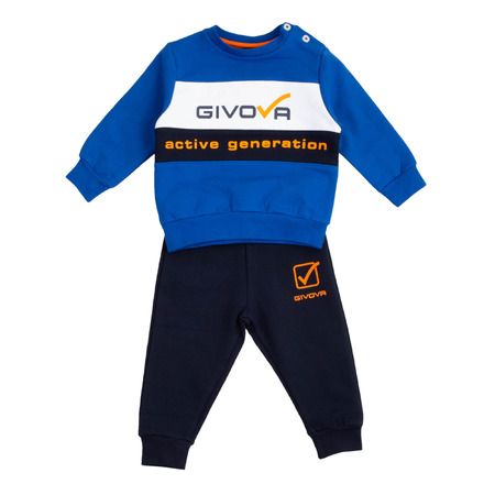 Tuta Ragazzo GIVOVA 8 / 14 Anni Cotone Felpato - Vari Modelli